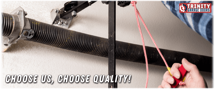 Broken Garage Door Spring Trinity FL